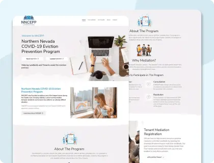 Real Estate Web Design Project - NNCEPP